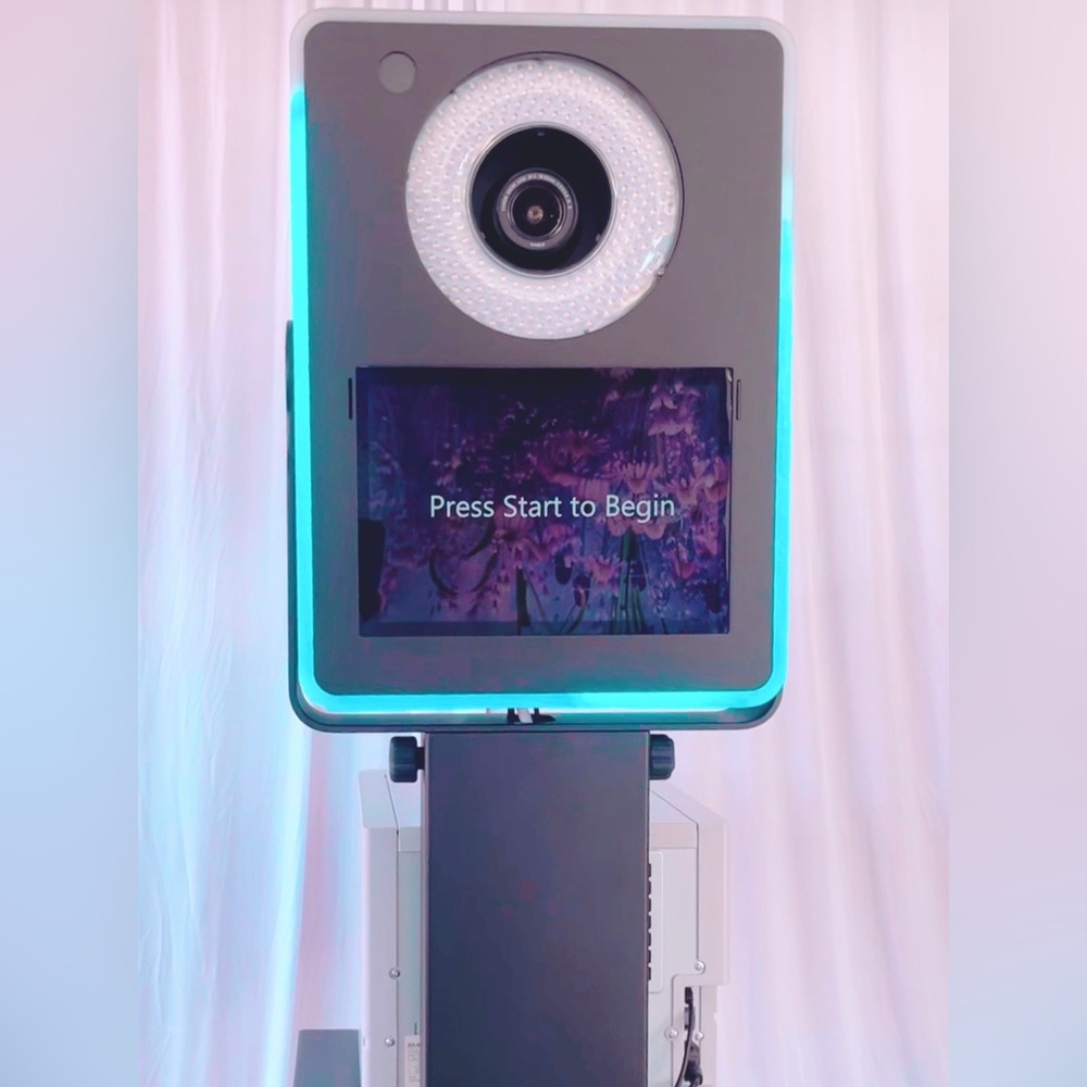 Photo Booth with LED Frame